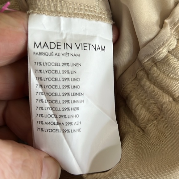 Club Monaco CASHEW Women's Anreannah Wide Leg Pants size 8 - Picture 8 of 8